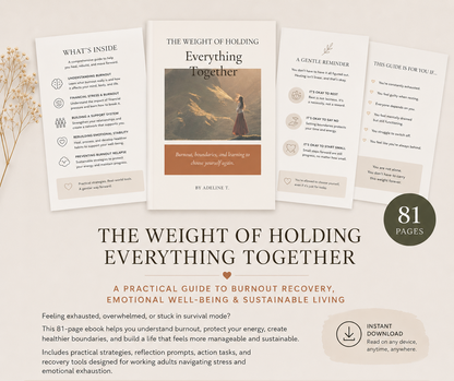 The Weight of Holding Everything Together